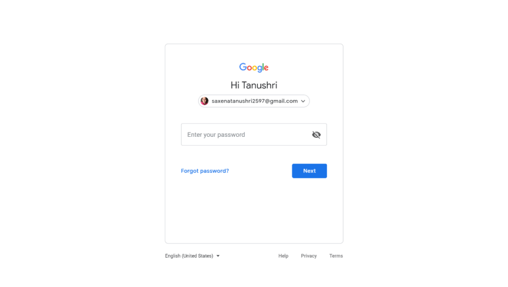 google login